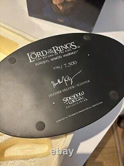 Lord of the Rings Eowyn Shield Maiden Sideshow Weta Polystone Statue Lotr