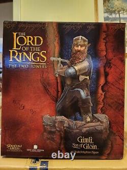 Lord of the Rings GIMLI SON OF GLOIN Sideshow Weta 1/6 Polystone Statue