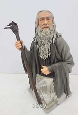 Lord of the Rings Gandalf Bust Statue Limited #0526/3000 LOTR Gentle Giant 2007