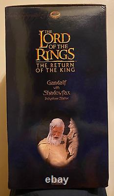 Lord of the Rings Gandalf with Shadowfax Sideshow Weta Polystone Statue