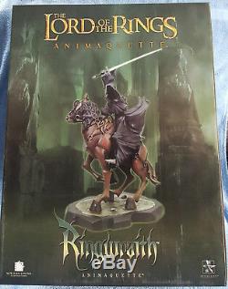 Lord of the Rings Gentle Giant ANIMATED RINGWRAITH ON HORSE Maquette Statue NEW