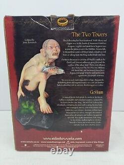 Lord of the Rings Gollum 1/6 Scale Polystone Figure Statue LOTR Sideshow WETA