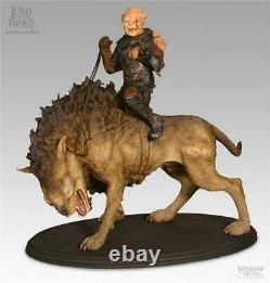 Lord of the Rings Gothmog on Warg Statue Sideshow Weta