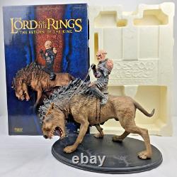 Lord of the Rings Gothmog with Warg 1/6 Scale Figure Statue LOTR Sideshow WETA