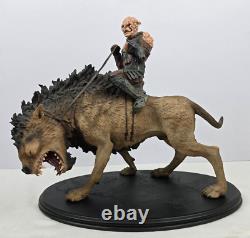 Lord of the Rings Gothmog with Warg 1/6 Scale Figure Statue LOTR Sideshow WETA