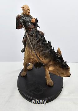 Lord of the Rings Gothmog with Warg 1/6 Scale Figure Statue LOTR Sideshow WETA