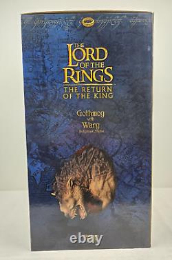 Lord of the Rings Gothmog with Warg 1/6 Scale Figure Statue LOTR Sideshow WETA