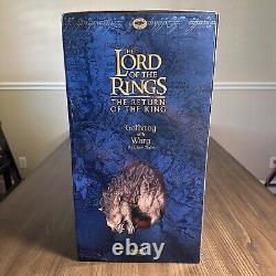 Lord of the Rings Gothmog with Warg Sideshow Weta Polystone Statue