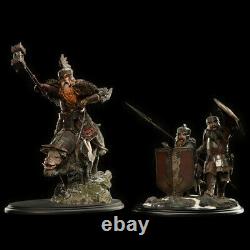 Lord of the Rings / Hobbit Dwarf Soldiers of the Iron Hills WETA LOTR Statue