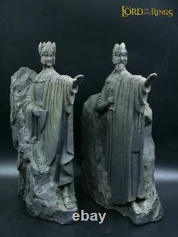 Lord of the Rings Hobbit Gates of Gondor Argonath Statue Big Bookends 25 CM High