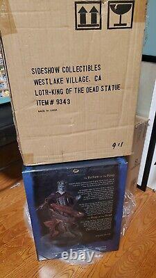 Lord of the Rings King of the Dead Sideshow Weta Polystone Statue 0911/6500 MIB