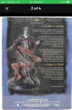 Lord of the Rings King of the Dead Sideshow Weta Polystone Statue 440/6500