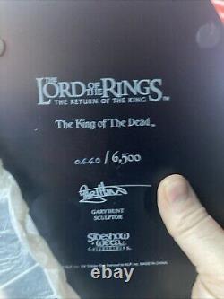 Lord of the Rings King of the Dead Sideshow Weta Polystone Statue 440/6500