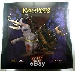 Lord of the Rings LOTR Return of the King Mumak of Harad Sideshow Weta Statue