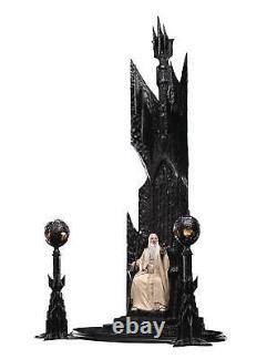 Lord of the Rings LOTR SARUMAN the WHITE ON THRONE LTD ED POLYSTONE 1/6 STATUE