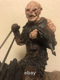 Lord of the Rings LOTR Statue Gothmog & Warg sideshow No. 695
