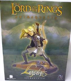 Lord of the Rings Legolas & Gimli 2 Animaquette Statues set Orlando Bloom