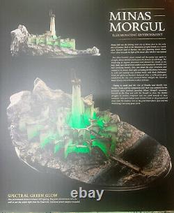 Lord of the Rings MINAS MORGUL Environment Statue Figure LED Green byWeta New