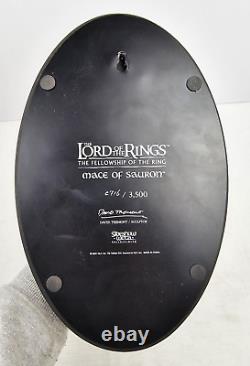 Lord of the Rings Mace of Sauron Statue Limited #2716/3500 LOTR Sideshow WETA