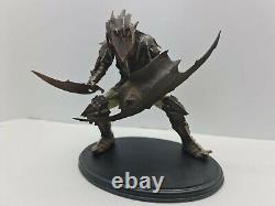 Lord of the Rings Moria Orc Swordsman Polystone Statue Sideshow Weta