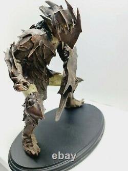 Lord of the Rings Moria Orc Swordsman Polystone Statue Sideshow Weta