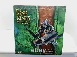 Lord of the Rings Moria Orc Swordsman Polystone Statue Sideshow Weta