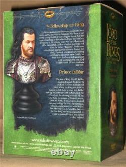 Lord of the Rings Prince Isildur Bust Figure Statue Sideshow Factory Sealed