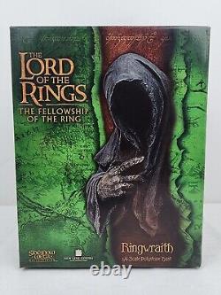 Lord of the Rings Ringwraith Nazgul 1/4 Scale Bust Statue LOTR Sideshow WETA