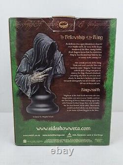 Lord of the Rings Ringwraith Nazgul 1/4 Scale Bust Statue LOTR Sideshow WETA