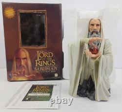 Lord of the Rings Saruman Bust Statue Limited #0694/3500 LOTR Gentle Giant 2007