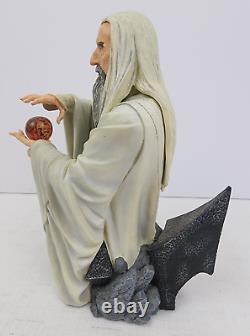 Lord of the Rings Saruman Bust Statue Limited #0694/3500 LOTR Gentle Giant 2007