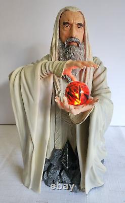 Lord of the Rings Saruman Bust Statue Limited #0694/3500 LOTR Gentle Giant 2007