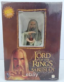 Lord of the Rings Saruman Bust Statue Limited #0694/3500 LOTR Gentle Giant 2007