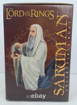 Lord of the Rings Saruman Bust Statue Limited #0694/3500 LOTR Gentle Giant 2007