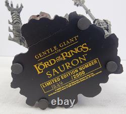 Lord of the Rings Sauron Bust Statue Limited #1434/2500 LOTR Gentle Giant 2008