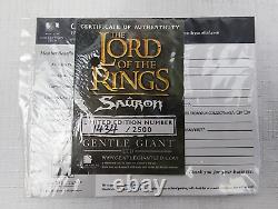 Lord of the Rings Sauron Bust Statue Limited #1434/2500 LOTR Gentle Giant 2008