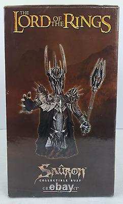 Lord of the Rings Sauron Bust Statue Limited #1434/2500 LOTR Gentle Giant 2008