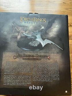 Lord of the Rings Sideshow Fell Beast vs. Gwaihir Eagle Statue Diorama DragonNEW