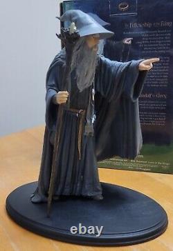 Lord of the Rings Sideshow LOTR Gandalf The Grey Statue New MIB