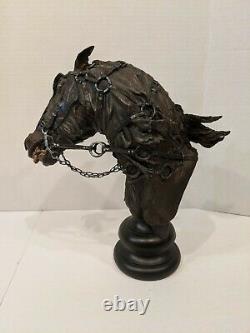 Lord of the Rings Sideshow Weta Nazgul Steed 1/4 Scale Bust Statue X1