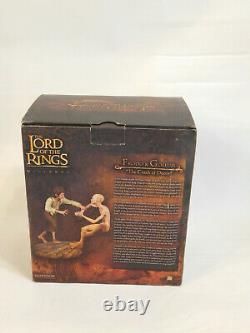 Lord of the Rings The Crack of Doom Frodo and Gollum Sideshow Statue 677/1500
