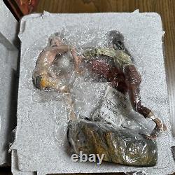 Lord of the Rings The Crack of Doom Frodo and Gollum Sideshow statue 603/1500