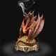 Lord Of The Rings The Hobbit Smaug Incense Burner Collectible Dragon Statue Lotr