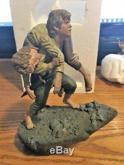 Lord of the rings Frodo and Sam Mount Doom Diorama Sideshow statue. NIB Hobbit