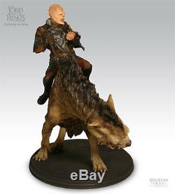 Lord of the rings Gothmog on Warg Sideshow Weta statue. NIB The Hobbit