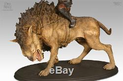 Lord of the rings Gothmog on Warg Sideshow Weta statue. NIB The Hobbit