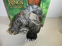 Lord of the rings SIDESOW WETA BUST NAZGUL STEED LOTR 1/4 SCALE mint undamaged