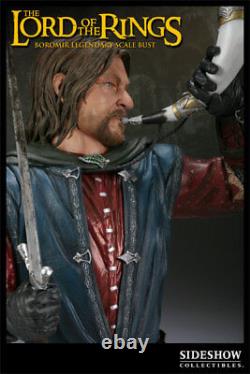 Lord of the rings Weta Sideshow king Boromir legendary Bust statue rare orc