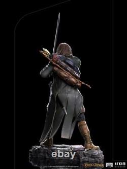 Lotr Lord of The Rings Art. Aragorn Iron Studios Sideshow 1/10 Statue Stairs