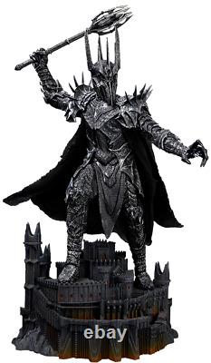 Lotr Lord of The Rings Art. Sauron Iron Studios Sideshow 1/10 Statue Stairs